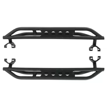 Running Boards Side Steps Nerf Bars suitable for Jeep Wrangler Rubicon JK (2007-2017) 2 Doors Iron