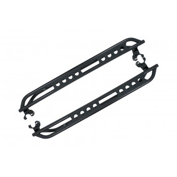 Running Boards Side Steps Nerf Bars suitable for Jeep Wrangler Rubicon JK (2007-2017) 4 Doors Iron