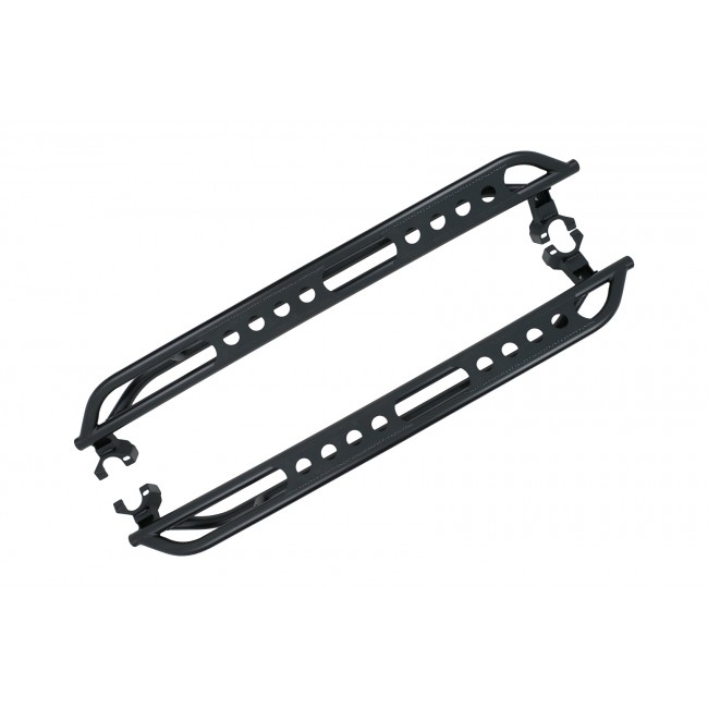 Running Boards Side Steps Nerf Bars suitable for Jeep Wrangler Rubicon JK (2007-2017) 4 Doors Iron