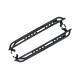 Running Boards Side Steps Nerf Bars suitable for Jeep Wrangler Rubicon JK (2007-2017) 4 Doors Iron