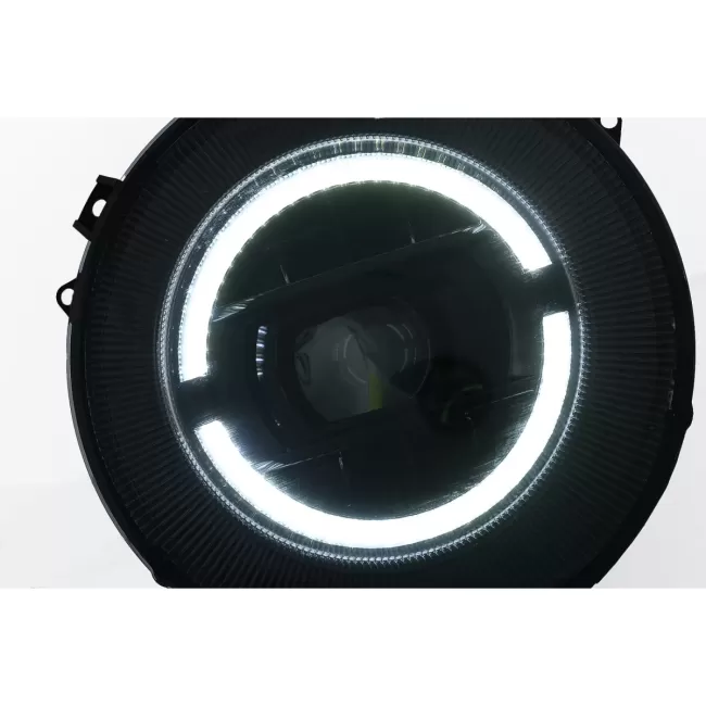 Full LED Headlights suitable for Mercedes G-Class W463 (2007-2017) Black Facelift 2018 Design