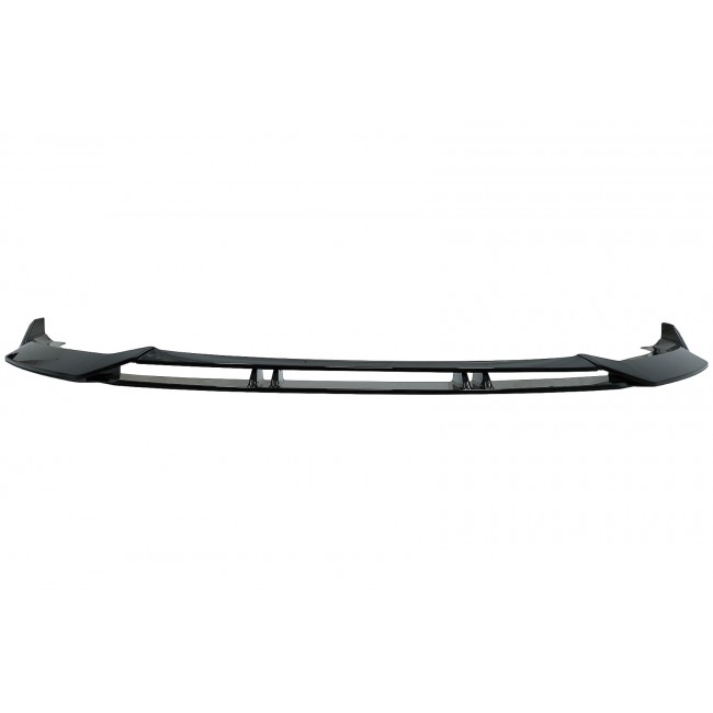 Front Bumper Spoiler Lip suitable for Audi A3 8V Facelift S-Line (2017-up) Piano Black Add-On