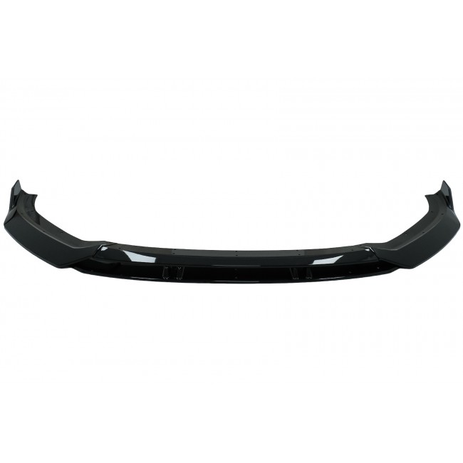 Front Bumper Spoiler Lip suitable for Audi A3 8V Facelift S-Line (2017-up) Piano Black Add-On