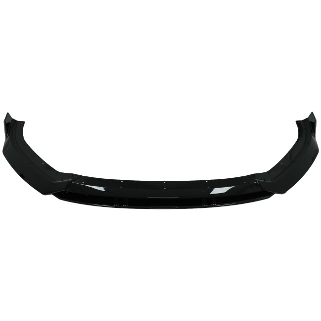 Front Bumper Spoiler Lip suitable for Audi A3 8V Facelift S-Line (2017-up) Piano Black Add-On