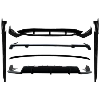 Aero Body Kit suitable for BMW X5 G05 (2018-2022) M-Tech Black Knight Design Piano Black