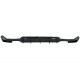 Rear Bumper Diffuser suitable for BMW 4 Series F32 F33 F36 (2013-2019) Coupe Cabrio M Design Twin Double Outlet Piano Black