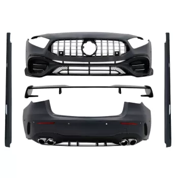 Complete Body Kit suitable for Mercedes A-Class W177 Hatchback 5 Doors (2018-2022) A45 Design