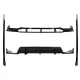 Aero Body Kit suitable for BMW X6 G06 (10.2019-03.2023) M-Tech Black Knight Design Piano Black
