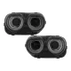 LED Headlights suitable for Dodge Challenger (2015-2023) Black RGB Lights