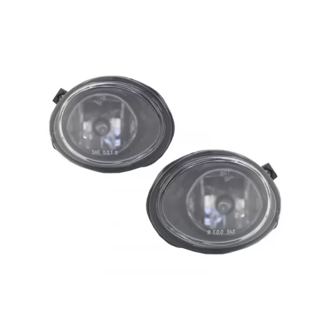 Front Bumper with Fog Lights Clear Chrome suitable for BMW 5 Series E39 (1995-2003) M5 Look