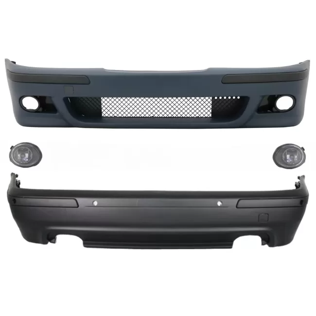 Body Kit suitable for BMW 5 Series E39 (1995-2003) M5 Design with Fog Lights Chrome