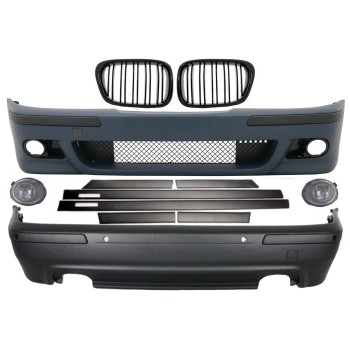 Body Kit suitable for BMW 5 Series E39 (1997-2003) Double Outlet with Central Grilles M5 Design
