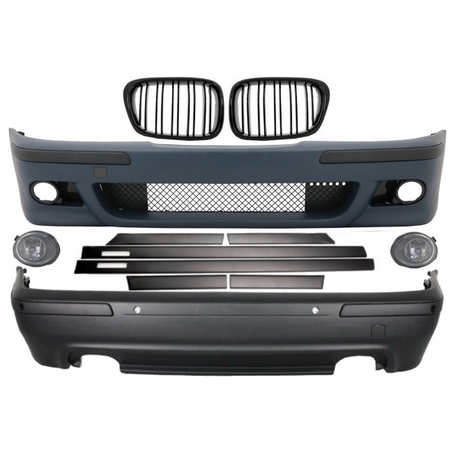 Body Kit suitable for BMW 5 Series E39 (1997-2003) Double Outlet with Central Grilles M5 Design