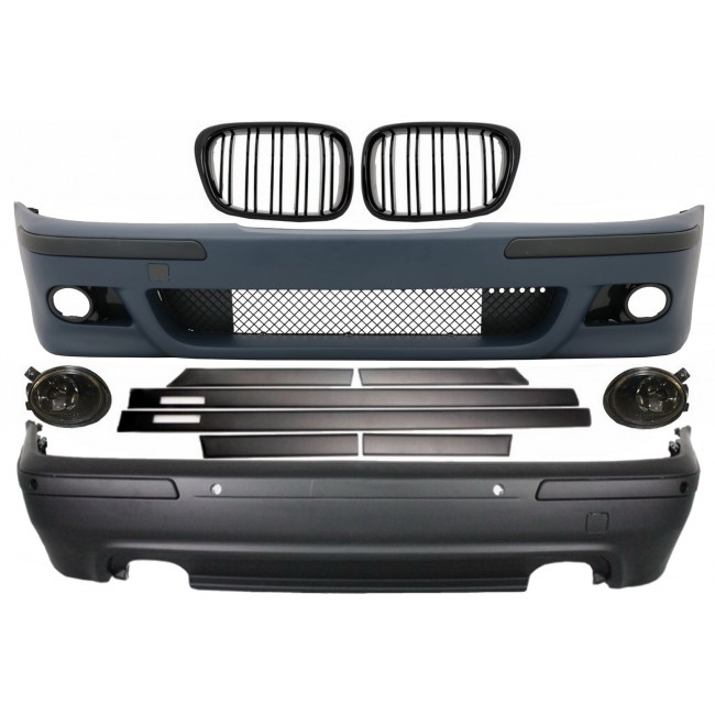 Body Kit suitable for BMW 5 Series E39 (1997-2003) with Fog Lights and Central Grilles M5 Design