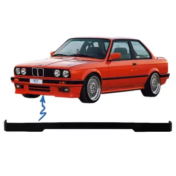 Front Bumper Spoiler Lip suitable for BMW 3 Series E30 Limousine Cabrio Touring (1982-1994)