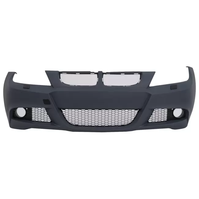 Body Kit suitable for BMW 3 Series E90 (2005-2008) M-Technik Kidney Grilles Double Stripe M Design Piano Black