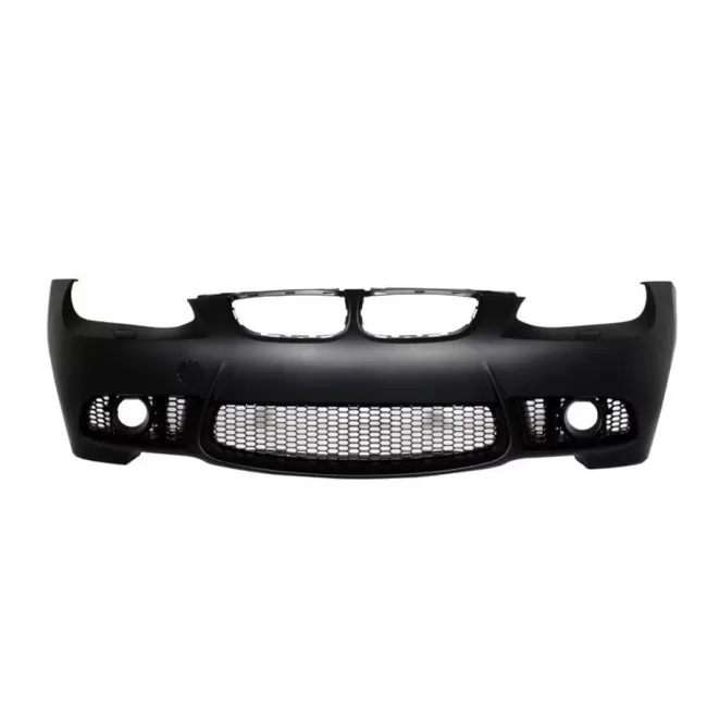 Front Bumper with Fog Light Projectors suitable for BMW 3 Series E92 Coupe E93 Cabrio (2006-2009) M3 Look Without PDC