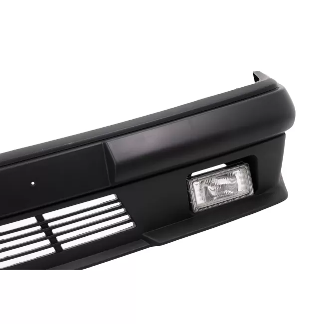 Front bumper with Fog Lights suitable for Mercedes E Class W124 C124 S124 (10.1989-06.1996) Gen I Design