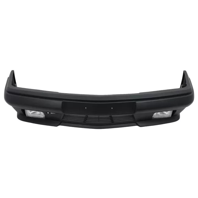 Front bumper with Fog Lights suitable for Mercedes E Class W124 C124 S124 (10.1989-06.1996) Gen I Design
