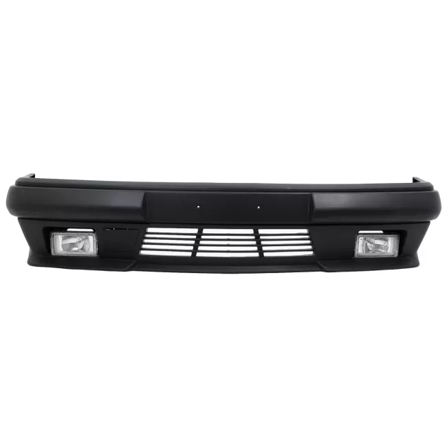 Front bumper with Fog Lights suitable for Mercedes E Class W124 C124 S124 (10.1989-06.1996) Gen I Design