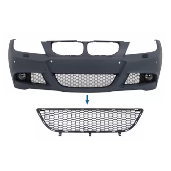 Front Bumper Middle Lower Grille suitable for BMW 3 series E90 E91 LCI (2008-2011) M-Tech
