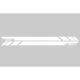 Side Decals Sticker Vinyl White suitable for VW  Golf 5 6 7 V VI VII (2003-up)