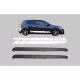Side Skirts with Side Decals Sticker Vinyl White suitable for VW Golf VI Golf 6 (2008-2014) GTI Design