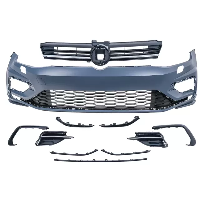 Front Bumper suitable for VW Golf 7.5 (2017-2020) R Design