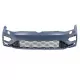 Front Bumper with Central Badgeless Grille suitable for VW Golf 7.5 (2017-2020) R GTI Design