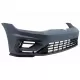 Front Bumper with Central Badgeless Grille suitable for VW Golf 7.5 (2017-2020) R GTI Design