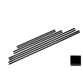Add On Door Moldings Strips with Side Decals Sticker Vinyl Dark Grey and Turning Lights suitable for Mercedes G-Class W463 (1989-2015)