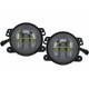 Fog Lights 4 Inch Full LED suitable for Jeep Wrangler JK TJ LJ (2007-2017)