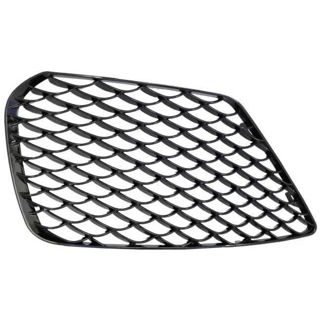 Front Bumper Side Grilles suitable for Mercedes S-Class W222 (2013-2017) S63 Design Piano Black
