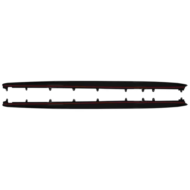 Side Skirts Extension suitable for BMW 5 Series G38 Long Wheel Base Saloon (2017-up) M Performance Design Piano Black