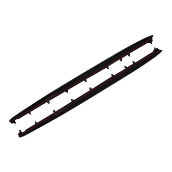 Side Skirts Extension suitable for BMW 5 Series G38 Long Wheel Base Saloon (2017-up) M Performance Design Piano Black