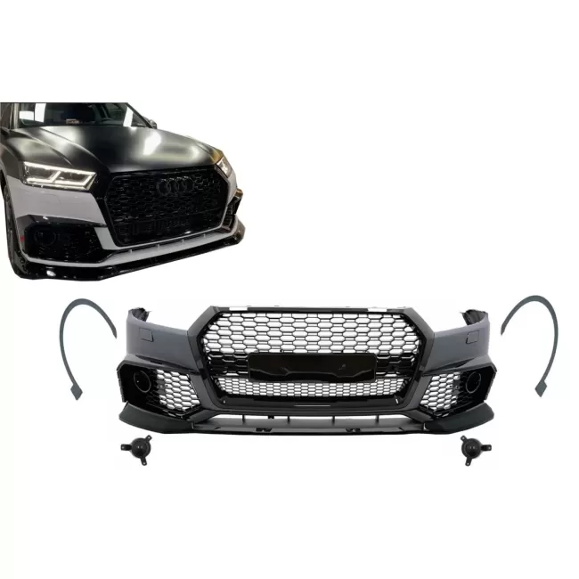 Front Bumper suitable for Audi Q5 SUV FY Standard (2017-2020) RS Design