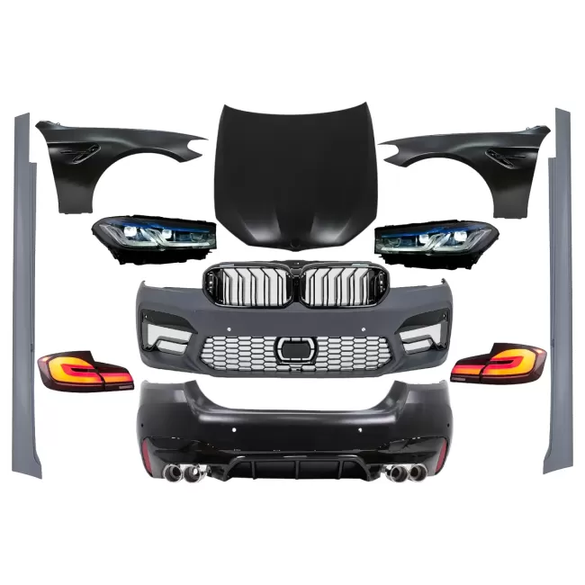Complete Body Kit suitable for BMW 5 Series F10 (2010-2017) Conversion to G30 M5 Design