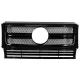 Front Grille suitable for Mercedes G-Class W463 (1990-2017) New G65 G63 Design Full Piano Black