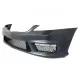 Front Bumper suitable for Mercedes S-Class W221 (2005-2012) S63 S65 Design with Front Grille Facelift Piano Black
