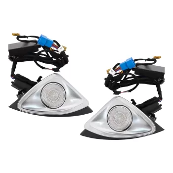 Front Door LED 4D Rotary Tweeters 3/ 64 colors suitable for Mercedes C-Class W205 Facelift (2018-2020)