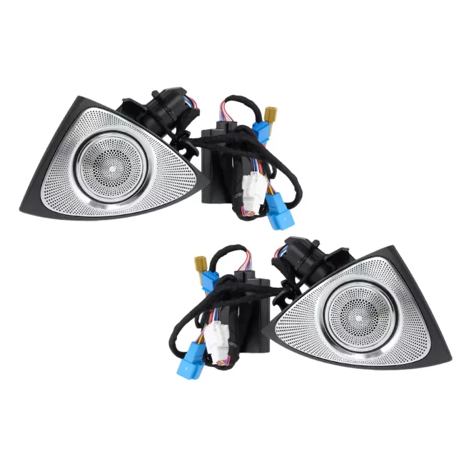 Front Door LED Rotary Tweeters 7 colors suitable for Mercedes S-Class W222 (2013-2020)