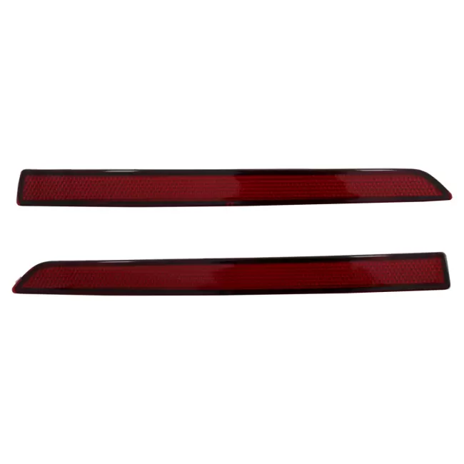 Red Reflectors suitable for BMW 3 Series F30 (2011-2019) Only M3 Sport Design Rear Bumper