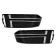 Bumper Lower Grille Covers Side Grilles suitable for Audi A4 B9 Sedan Avant (2016-2018) S-Line