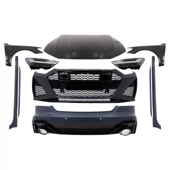 Complete Wide Body Kit suitable for Audi A7 4G Facelift (2015-2017) Conversion to 2020+ RS Design