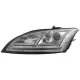 LED DRL Xenon Headlights suitable for Audi TT 8J (2006-2010) Dynamic Sequential Turning Light Chrome