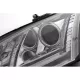LED DRL Xenon Headlights suitable for Audi TT 8J (2006-2010) Dynamic Sequential Turning Light Chrome
