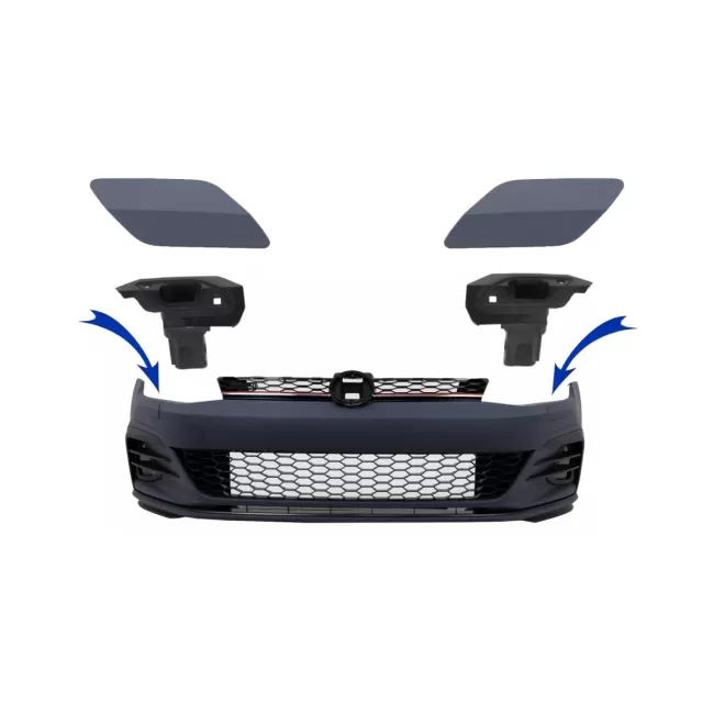 SRA Covers suitable for VW Golf 7.5 (2017-2020) only for Front Bumper GTI Design