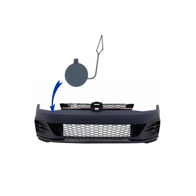 Tow Hook Cover suitable for VW Golf 7.5 (2017-2020) only for Front Bumper GTI Design