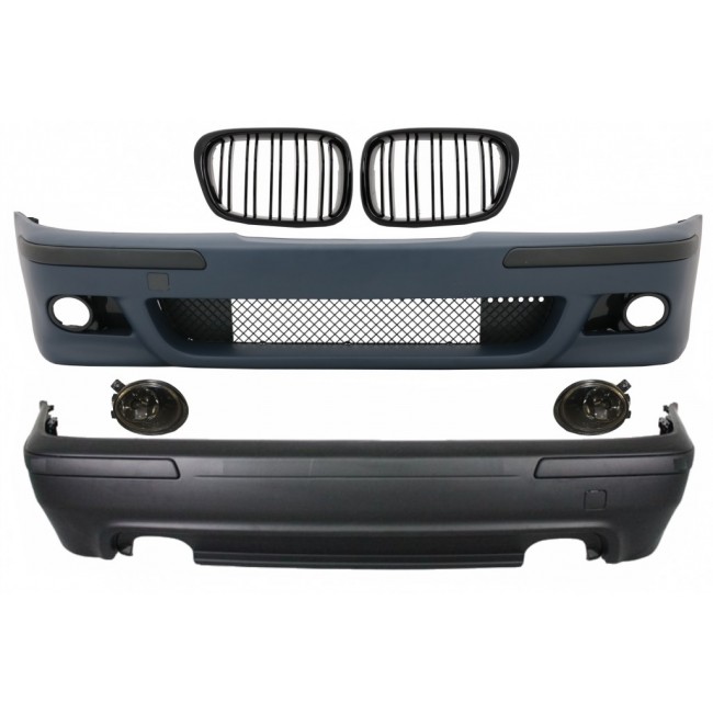 Body Kit BMW 5 Series E39 (1997-2003) M5 Design With Fog Lights Smoke and Central Grilles
