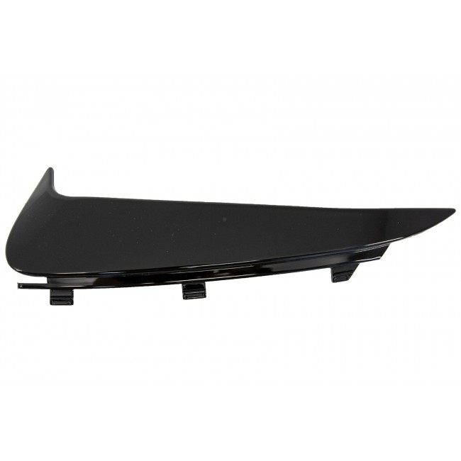 Rear Bumper Flaps Side Fins Flics suitable for Mercedes C-Class W205 (2014-2020) Piano Black
